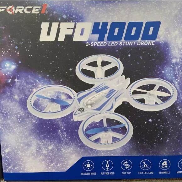 Force1 UFO 4000 Mini Drone for Kids BRAND NEW - LED Remote Control Drone - Picture 7 of 7